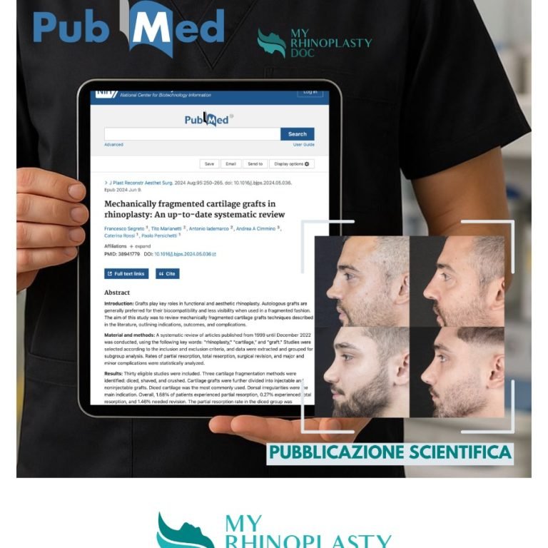 Innesti di cartilagine in rinoplastica la ricerca MyRhinoPlastyDoc